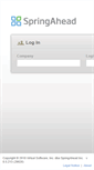 Mobile Screenshot of my.springahead.com